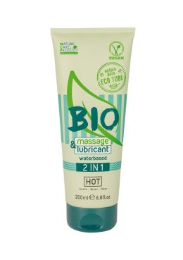 Wegański Lubrykant HOT BIO 2in1 200 ml – Intymna Przyjemność