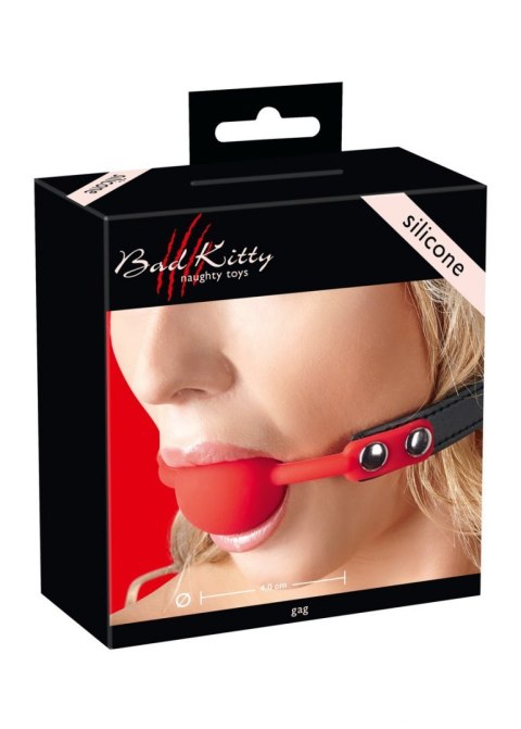 Silikonowy knebel o średnicy 4 cm Silikonowy knebel o średnicy 4 cm