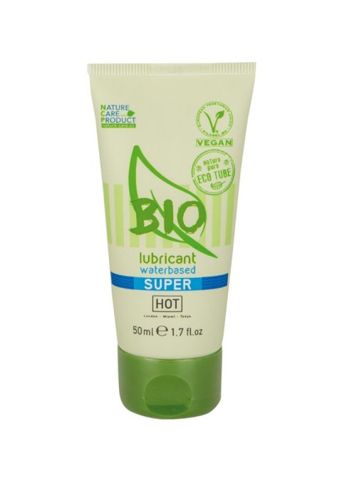 Wegański Lubrykant HOT BIO Super 50 ml – Intymna Pielęgnacja