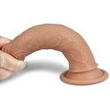 Realistyczne Dildo Premium 18 cm z Przyssawką – Naturalne Doznania Bez Jąder