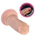 Realistyczne Dildo Premium 18 cm z Przyssawką – Naturalne Doznania Bez Jąder