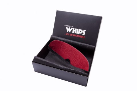 Skórzana Opaska na Oczy WHIPS - Zmysłowa Tajemnica BDSM Skórzana Opaska na Oczy WHIPS - Zmysłowa Tajemnica BDSM