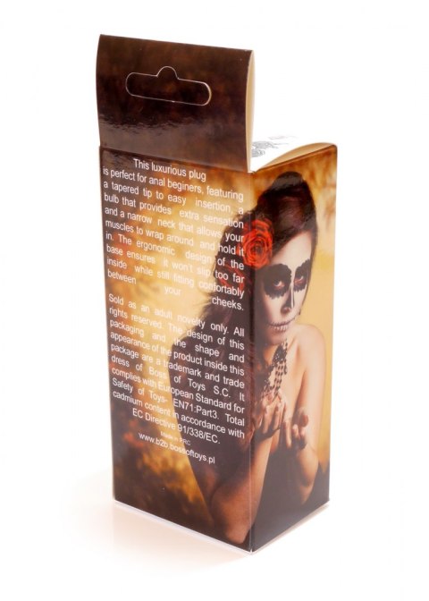 Złoty Korek Analny z Kryształowym Przezroczystym Sercem – Luksusowa Stymulacja