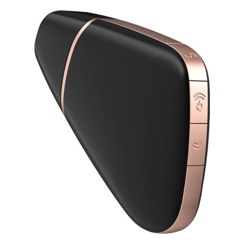 Satisfyer Love Triangle – Bezdotykowy Powietrzny Stymulator Łechtaczki w Kolorze Czarnym