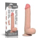 Super Miękkie Dildo z Jądrami Lovetoy – 23 cm Realistyczna Przyjemność