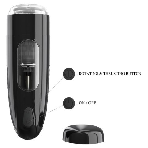 PRETTY LOVE MARLON – Automatyczny Masturbator Rotacyjny i Tłokowy USB Voice Control