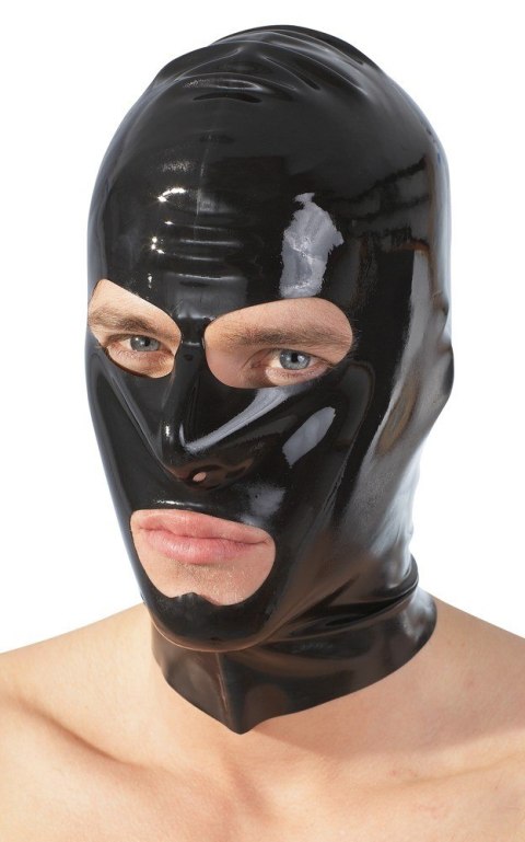 Czarna Lateksowa Maska Unisex – Fetish i Kontrola, Edycja Specjalna Czarna Lateksowa Maska Unisex – Fetish i Kontrola, Edycja Specjalna