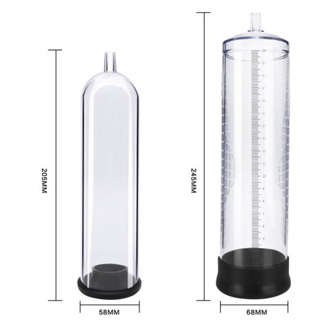 Pompka do Powiększania Penisa Powerpump MAX 0.2 Black&Clear