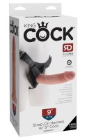 Strap-on King Cock Damski 23 cm Cielisty – Realistyczna Stymulacja