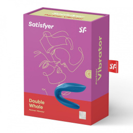 Masażer dla dwojga Satisfyer Partner Whale