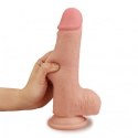 Realistyczne Dildo 21,3 cm z Jądrami i Przyssawką – Naturalne Doznania