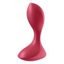 Satisfyer Backdoor Lover – Wibrator Analny z Silnym Silniczkiem, Czerwony