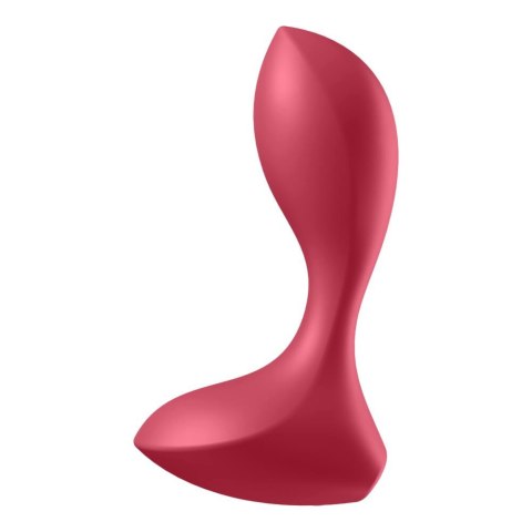 Satisfyer Backdoor Lover – Wibrator Analny z Silnym Silniczkiem, Czerwony