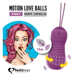 FeelzToys - Zdalnie Sterowane Kulki Miłości Foxy