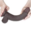 Realistyczne Dildo z Jądrami i Ruchomą Skórą – Intensywne Doznania 23 cm