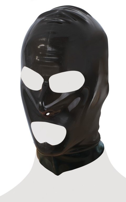 Czarna Lateksowa Maska Unisex – Fetish i Kontrola, Edycja Specjalna Czarna Lateksowa Maska Unisex – Fetish i Kontrola, Edycja Specjalna