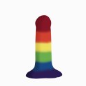 Dildo Fun Factory Amor RAINBOW Edition – Tęczowa Stymulacja z Pasją