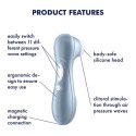 Satisfyer Pro 2 – Łechtaczkowy Stymulator z Falami Powietrza i Wibracjami, Niebieski