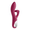 Satisfyer Embrace Me – Elastyczny Wibrator z Dwoma Silnikami do Podwójnej Stymulacji Punktu G i Łechtaczki (Różowy)