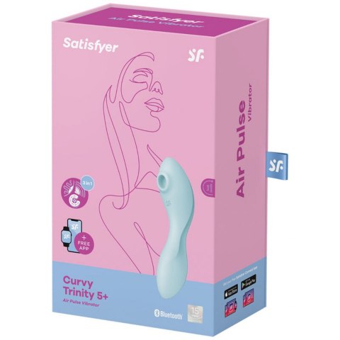 Błękitna Harmonia Connect – Inteligentny Masażer Wielostrefowy Curvy Trinity