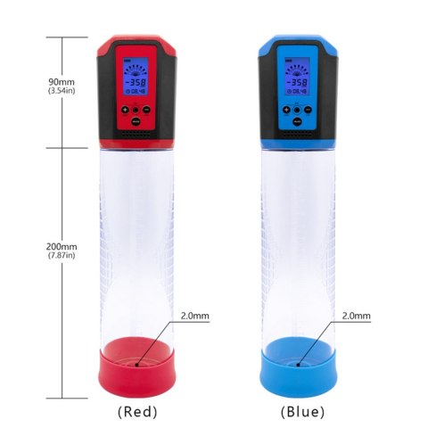Pompka do Powiększania Penisa PASSION PUMP, PREMIUM RECHARGEABLE AUTOMATIC LCD PUMP