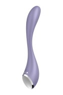 G-Spot Flex 5+ – Elastyczny Wibrator Satisfyer w Kolorze Lila z Aplikacją Connect