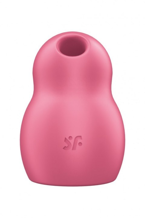 Satisfyer Pro To Go 1 – Czerwony Wibrator z Falami Ciśnienia i Wibracjami