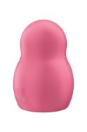 Satisfyer Pro To Go 1 – Czerwony Wibrator z Falami Ciśnienia i Wibracjami