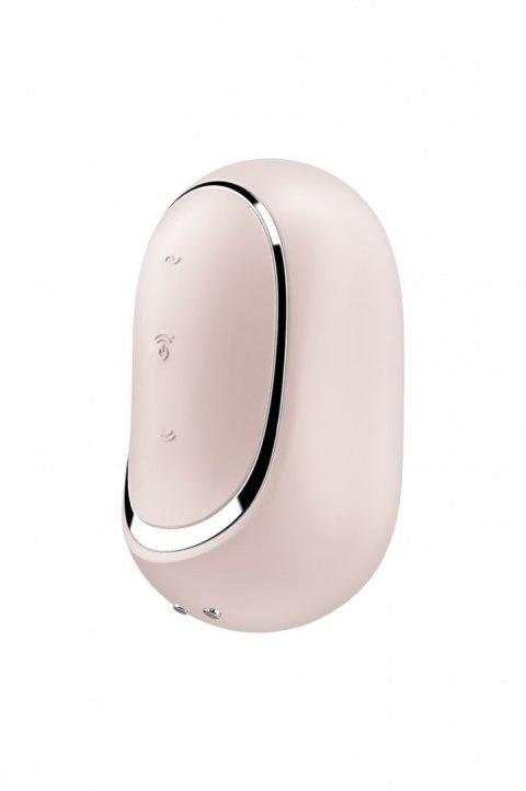 Satisfyer Pro To Go 2 – Beżowy Stymulator Łechtaczki z Falami Powietrza i Wibracjami