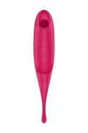 Satisfyer Twirling Pro Red – Wibrator z falą powietrza