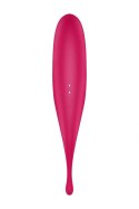 Satisfyer Twirling Pro Red – Wibrator z falą powietrza