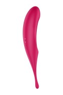 Satisfyer Twirling Pro Red – Wibrator z falą powietrza