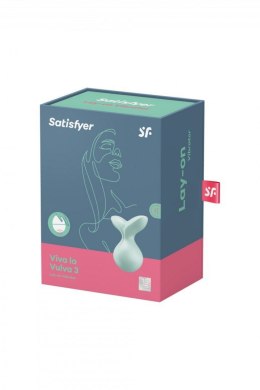 Satisfyer Viva La Vulva 3 Mint – Wibrator Łechtaczkowy z Potężnymi Wibracjami