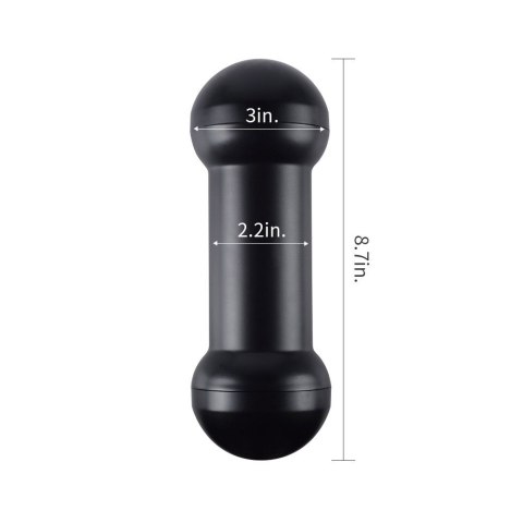Double Sensation Stroker – Masturbator Męski 2w1 Premium