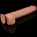 Ogromne Dildo z Ruchomą Skórą 36 cm – Naturalne Doznania