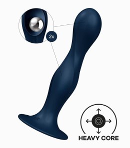 Double Ball-R Dark Blue – Dildo Premium Dual Curve Edition