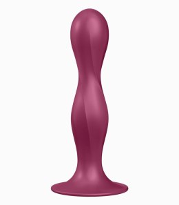 Satisfyer Double Ball-R - czerwony masażer wibrujący