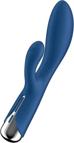 Satisfyer Spinning Rabbit Blue – Rotacyjny Wibrator Premium Dual Pleasure Edition