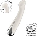 Satisfyer Spinning G-Spot 1 – Beżowy Wibrator z Rotacją do Stymulacji Punktu G