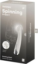 Satisfyer Spinning G-Spot 1 – Beżowy Wibrator z Rotacją do Stymulacji Punktu G