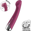 Satisfyer Spinning G-Spot 1 – Czerwony Wibrator z Rotacją do Stymulacji Punktu G