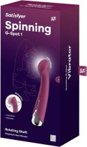 Satisfyer Spinning G-Spot 1 – Czerwony Wibrator z Rotacją do Stymulacji Punktu G