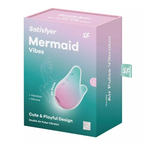 Satisfyer Mermaid Vibes – Wibrator z Falami Ciśnienia i Wibracjami