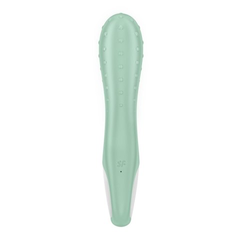 Miętowa Chmura Air Pulse – Wibrator z funkcją pompowania