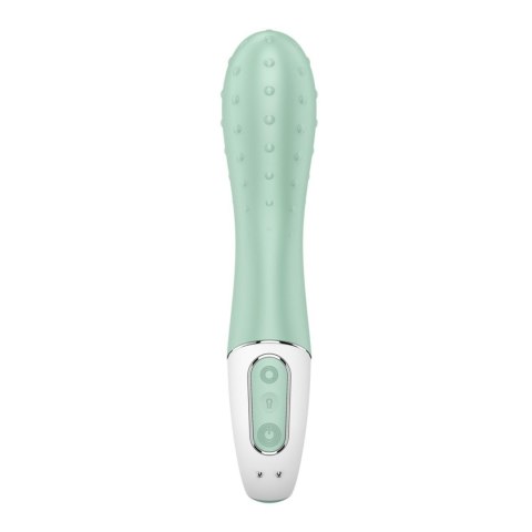 Miętowa Chmura Air Pulse – Wibrator z funkcją pompowania