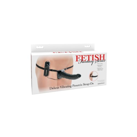Fetish Fantasy Series Deluxe Vibrating Penetrix Strap-On Black