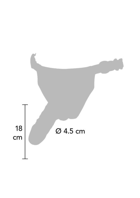 Proteza penisa STRAP-ON FLESH 18cm