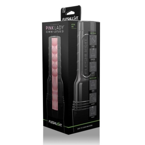 Fleshlight Pink Lady Mini-Lotus – Kompaktowy Masturbator Premium Real Feel Edition