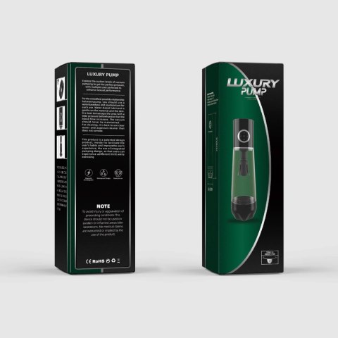 Pompka do Powiększania Penisa LUXURY PUMP, PREMIUM RECHARGEABLE AUTOMATIC WATERPROOF PUMP
