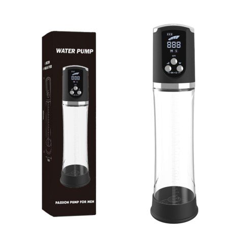 Pompka do Powiększania Penisa PASSION PUMP, PREMIUM RECHARGEABLE AUTOMATIC WATERPROOF LCD PUMP